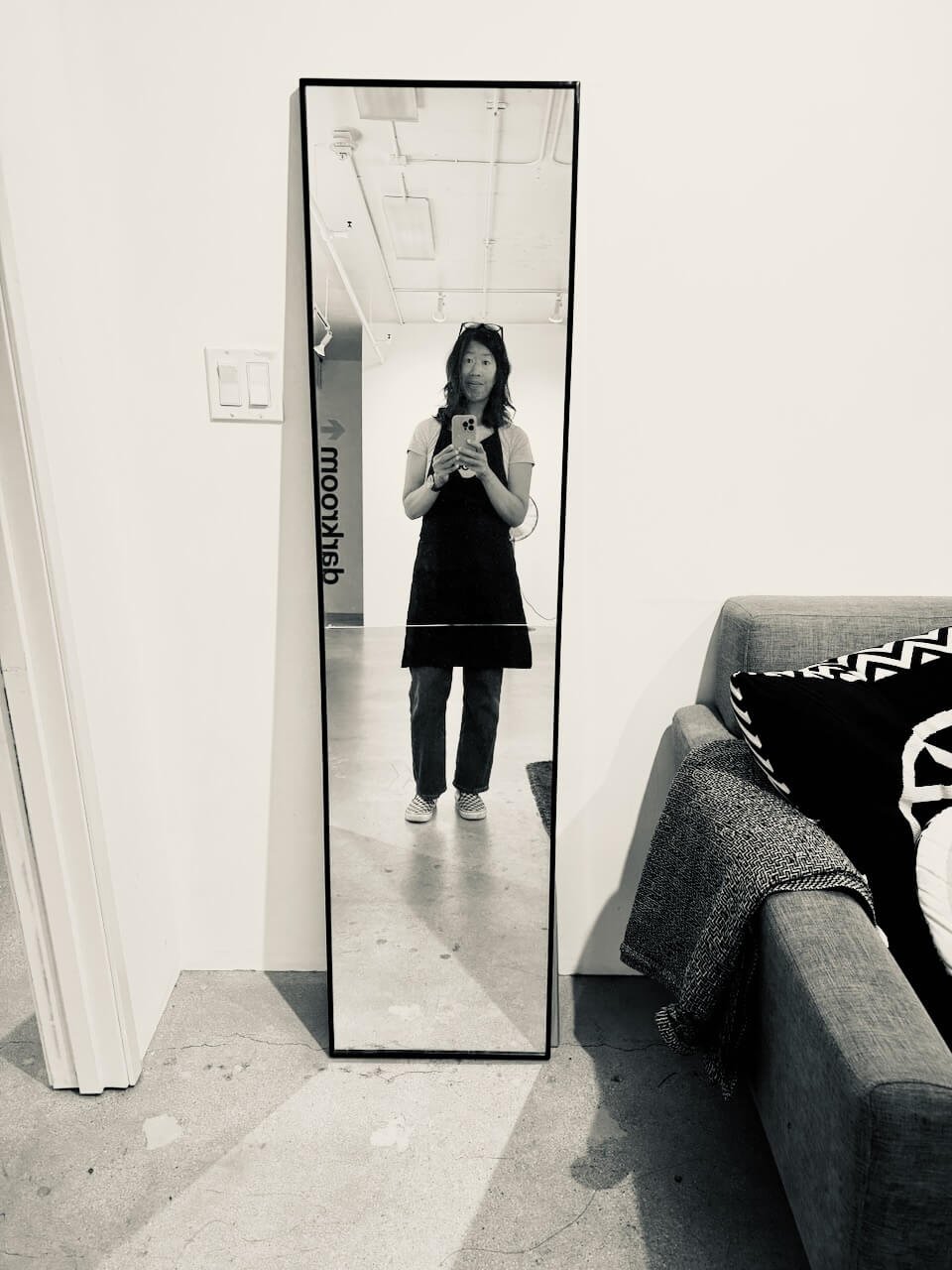 Me in my School of Light apron.